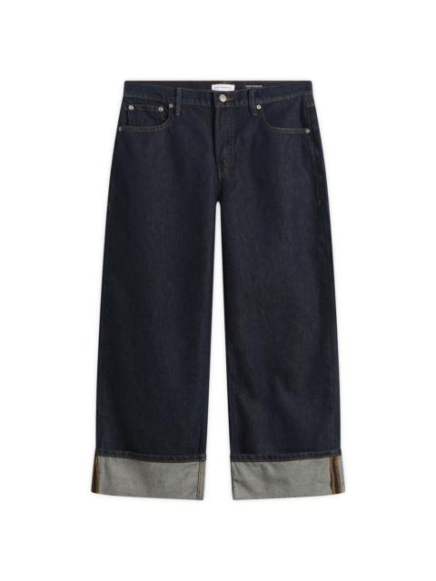 GOOD AMERICAN Good American Good Standard Baggy Cuffed Jeans