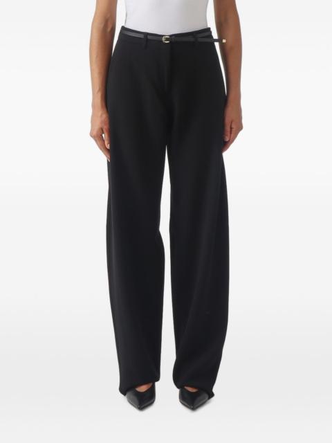 Max Mara belted wide-leg trousers