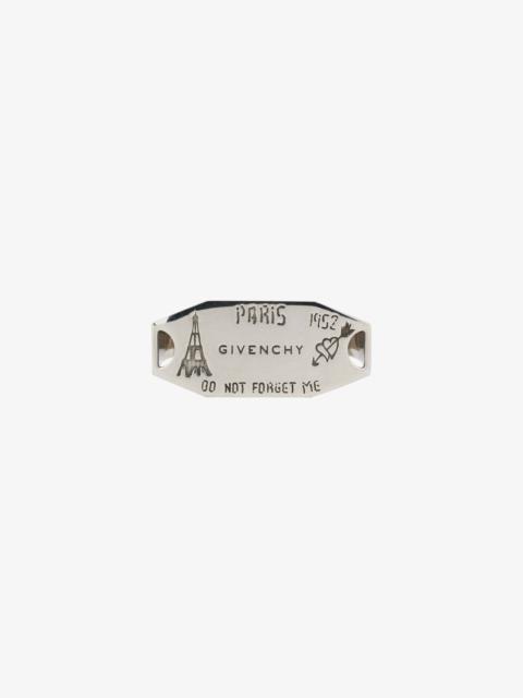 Givenchy CITY DOUBLE FINGER RING IN METAL
