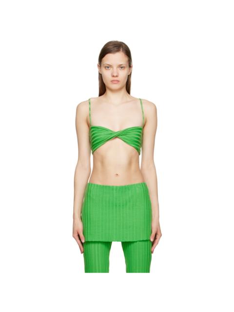 Green Veer Tank Top