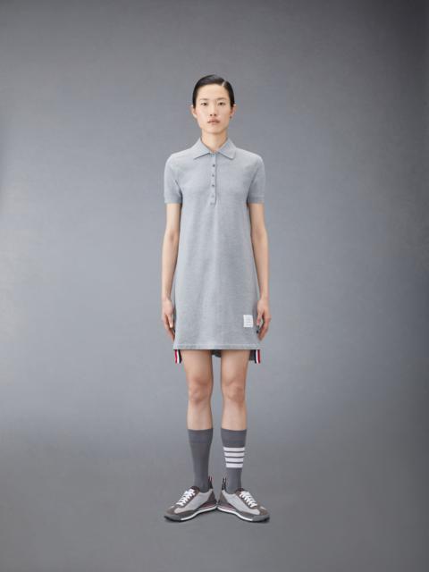 ワンピース THOM BROWNE RWB COTTON POLO DRESS Thom Browne RWB-trimmed Polo Dress | White | FARFETCH