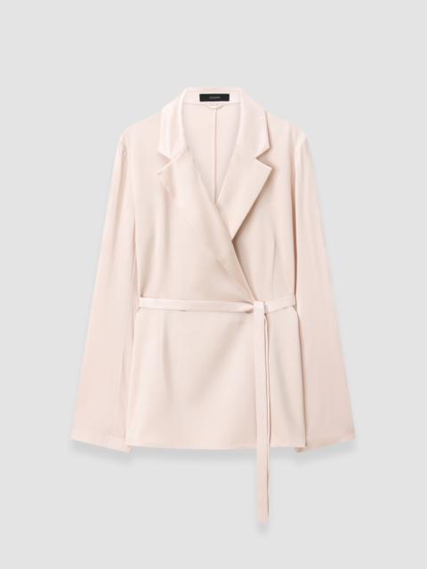 JOSEPH Joubert Silk Satin Jacket