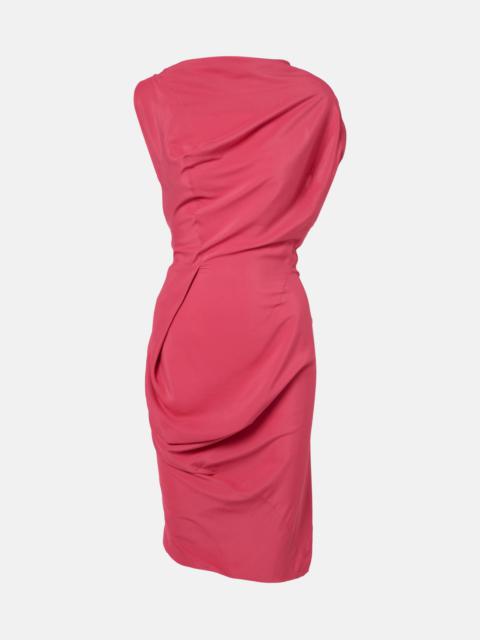 Vivienne Westwood Fond draped midi dress