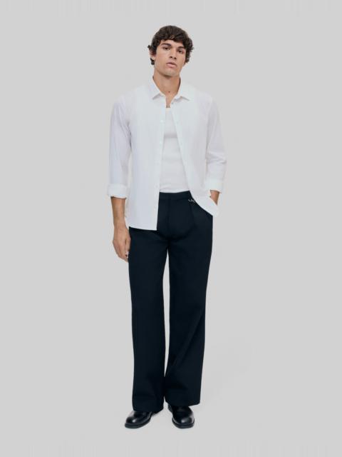 The Kooples FORMAL WHITE POPLIN SHIRT