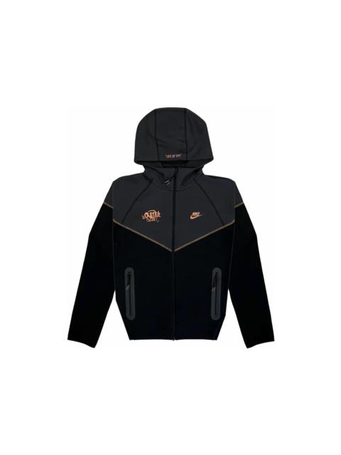 Nike Nike Sportswear Tech Fleece x Central Cee Syna World Full Zip Hoodie Black/Metallic Red Bronze