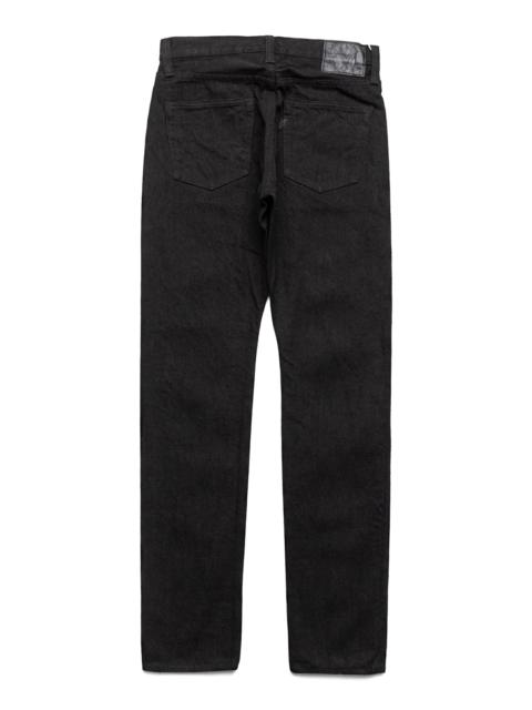 Pure Blue Japan TCD-019-BR 14oz Teacore Black Relaxed Tapered Blue In Green Exclusive Version