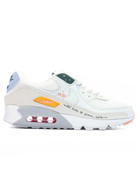 Nike NIKE AIR MAX 90 WOMEN'S - SUMMIT WHITE/PRO GREEN