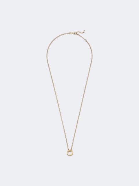FOUNDRAE Belcher Small 18kt gold chain necklace
