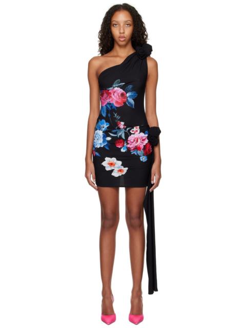MAGDA BUTRYM Black Sash Minidress