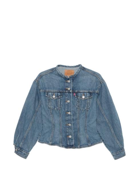 Levi's sculpted trucker jacket