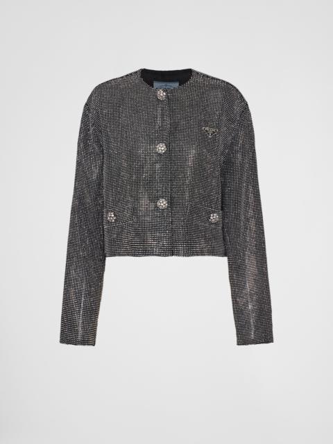 【プラダ・PRADA】Single-breasted pinstripe wool jacket Prada Single-Breasted Pinstripe Wool Jacket - Bergdorf Goodman