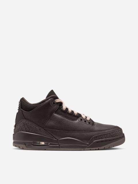 Jordan Women's Air Jordan 3 Retro 'Fireside' Sneakers Velvet Brown