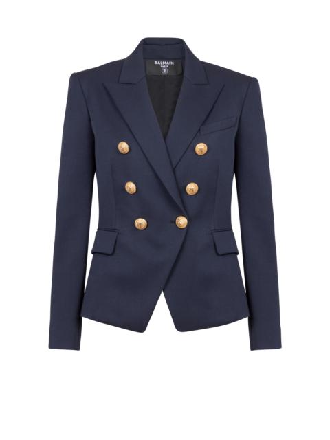 Balmain Wool double-breasted jacket