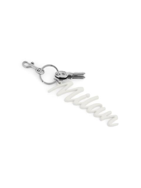 BALENCIAGA Charm/keychain Milan in White