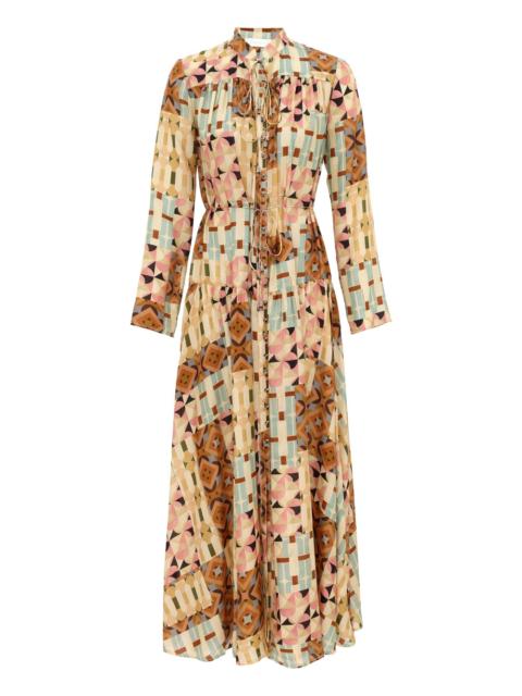 Zimmermann FAIRLIGHT LONG SLEEVE MAXI