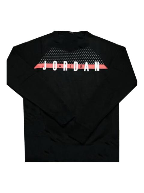 Jordan Air Jordan Graphic Crew Long Tee'Black' 845390-010
