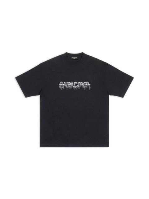 Men's Slime T-shirt Medium Fit in Black