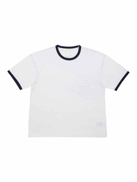 visvim AMPLUS RINGER TEE S/S NAVY