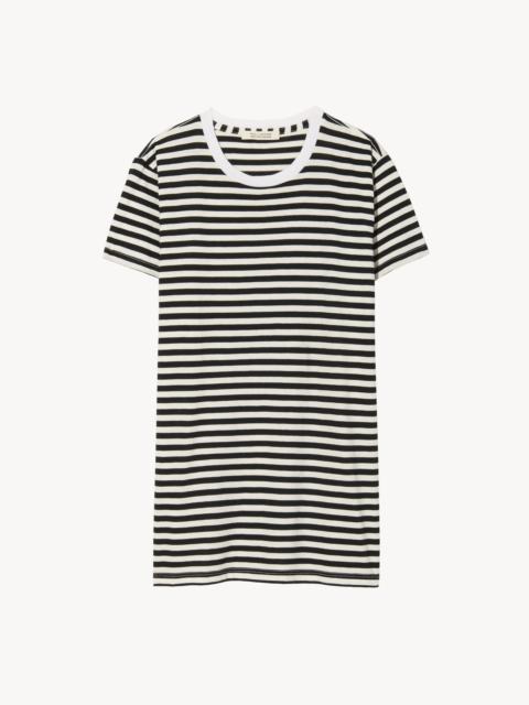 NILI LOTAN STRIPED LANA CREWNECK TEE