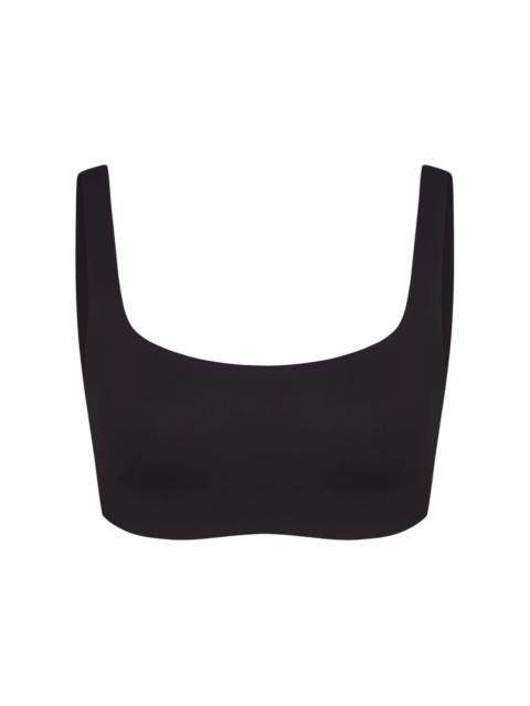 Nike Nike x SKIMS Women's Matte Scoop Neck Bra Obsidian