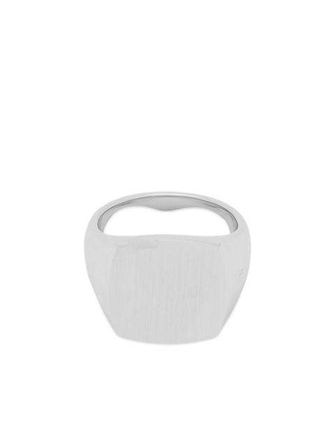 TOM WOOD Tom Wood Cushion Satin Ring