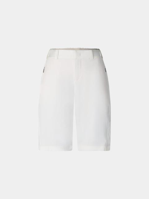 BOGNER Zita functional Bermuda shorts in Off-White