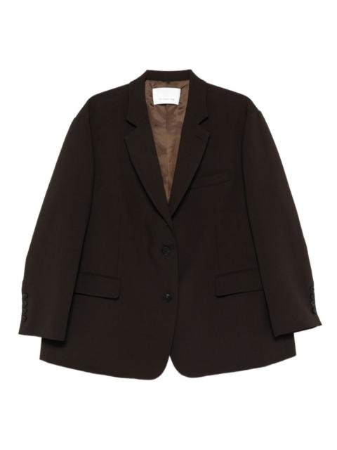 The Frankie Shop Bea button-fastening single-breasted blazer