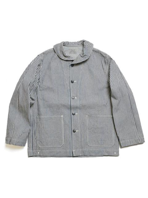 Buzz Rickson's U.S. NAVY WWII UTILITY HICKORY JACKET - BR15303