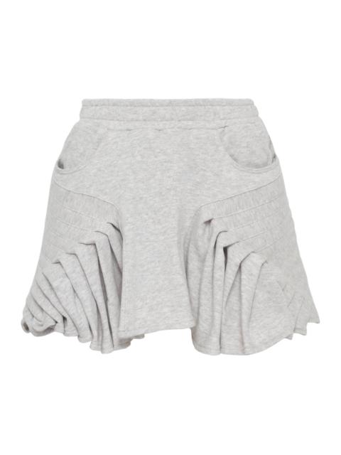 BONBOM Mini Lantern Sweat Skirt