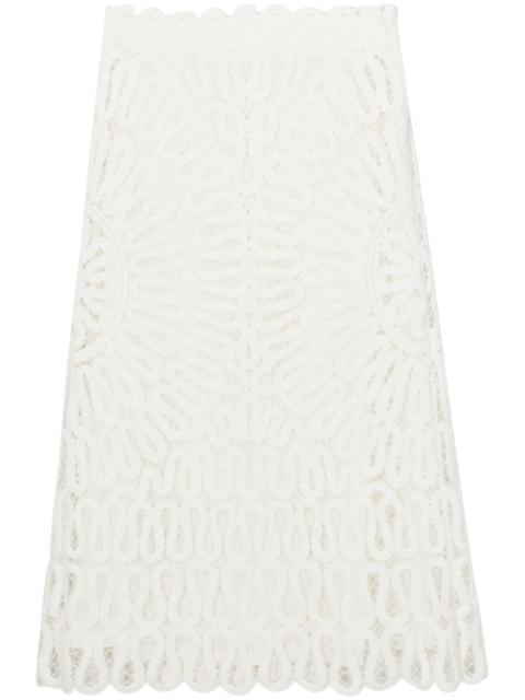SIMKHAI high-waist A-line skirt