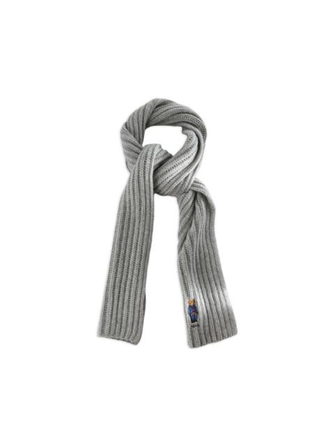 Polo Ralph Lauren Polo Bear ribbed scarf