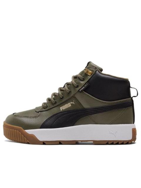 PUMA PUMA Tarrenz SB Breathable Stay Warm Non-Slip Mid Tops Casual Skateboarding Shoes Unisex Green 37055