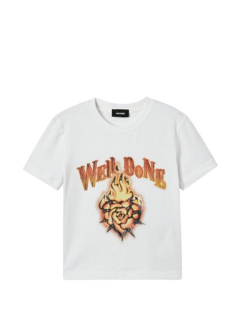 We11done graphic T-shirt