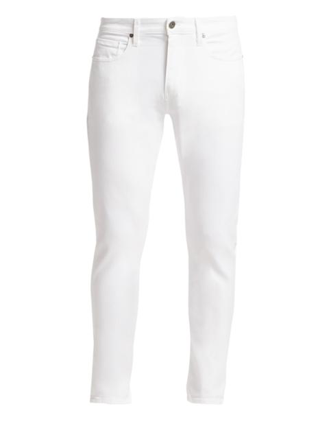 PAIGE Lennox Stretch Slim-Fit Jeans - Ice Cap