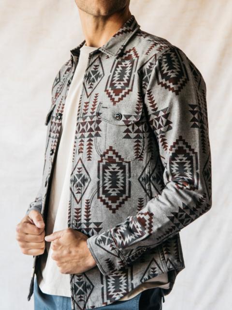 HIROSHI KATO The Anvil Jacquard Jacket - Gray