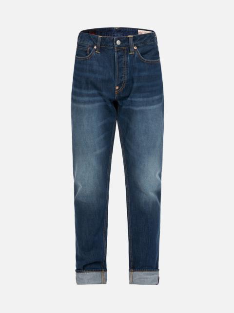 EVISU Seagull and Kamon Embossed Carrot Fit Jeans #2017