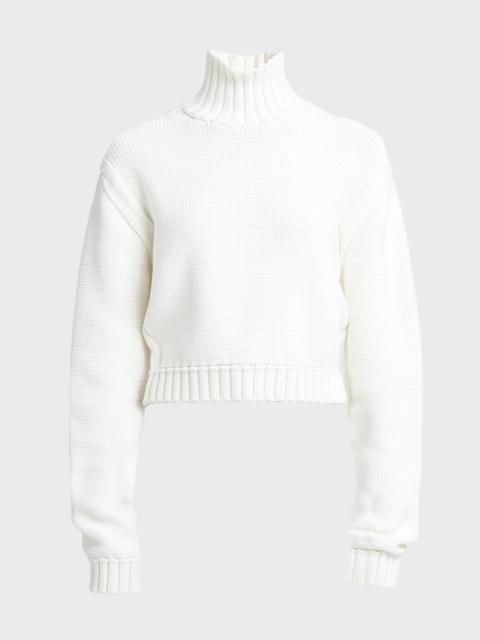 FERRAGAMO Long-Sleeve Turtleneck Sweater