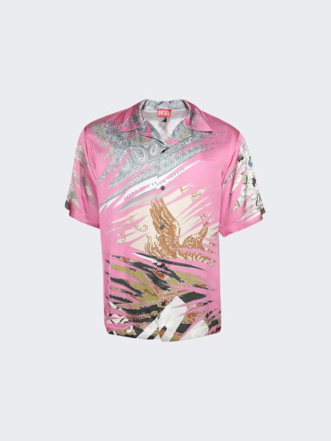 Diesel S-ulf Shirt Hot Pink
