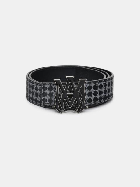 AMIRI MA QUAD 4CM ENAMEL BELT