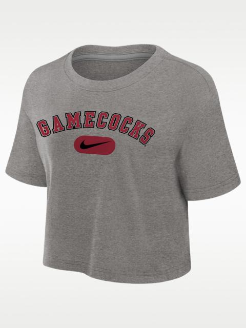 Nike Nike College (South Carolina Gamecocks) Women's Dri-FIT Cropped T-Shirt