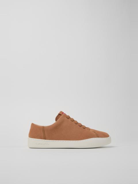 CAMPER Peu Touring Nude Nubuck Women's Sneakers.