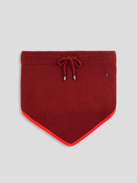 BOGNER Merve Loop scarf in Bordeaux