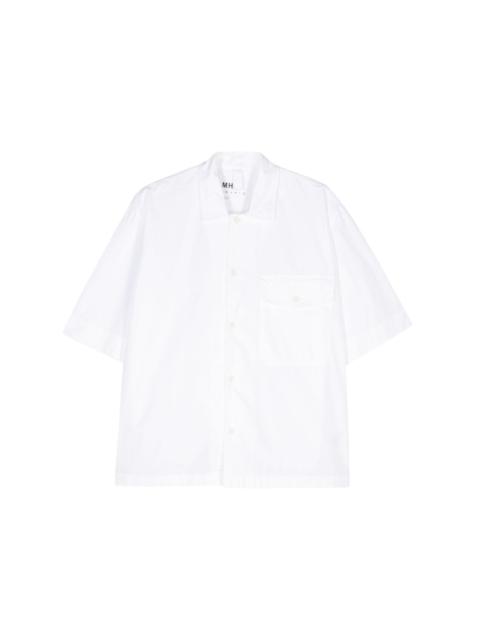 raglan-sleeves poplin shirt