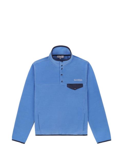 Sporty & Rich logo-embroidered jumper
