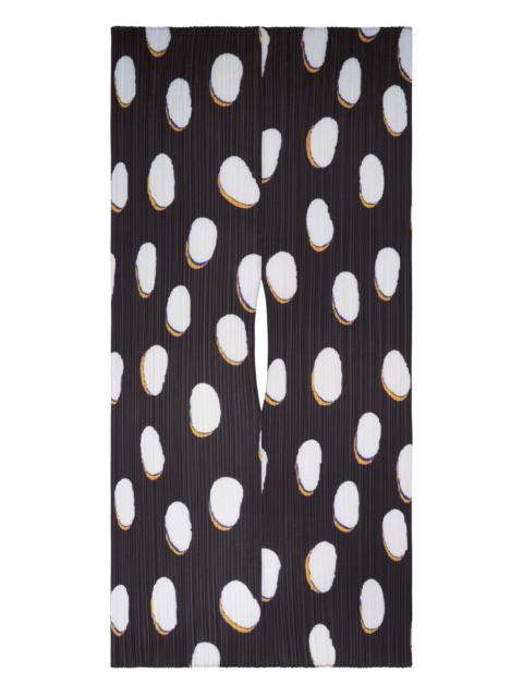 Pleats Please Issey Miyake BEAN DOTS MADAME-T STOLE