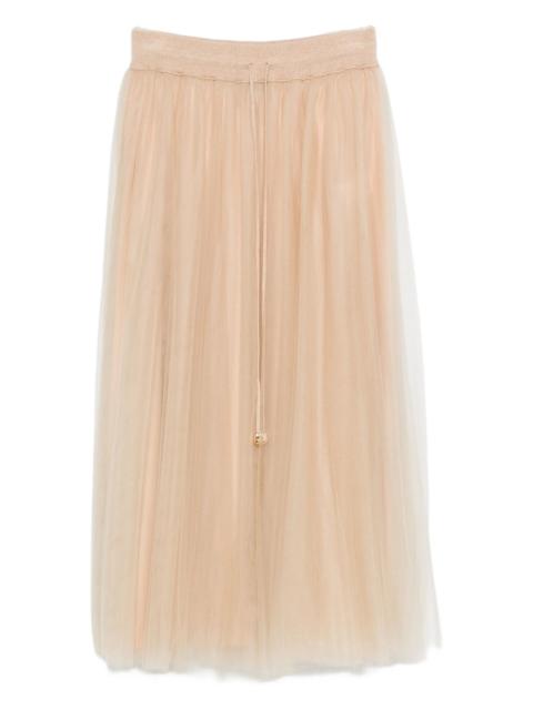 FABIANA FILIPPI Fabiana Filippi Pleated Drawstring Skirt