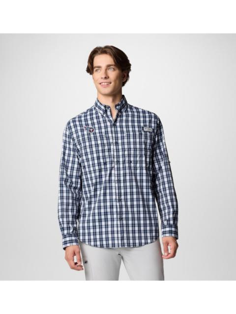 Columbia Men's PFG Super Tamiami Long Sleeve Shirt - Tennessee Titans