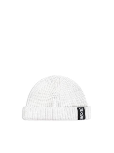 logo-appliqué beanie