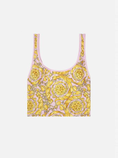VERSACE Barocco Print Bikini Top