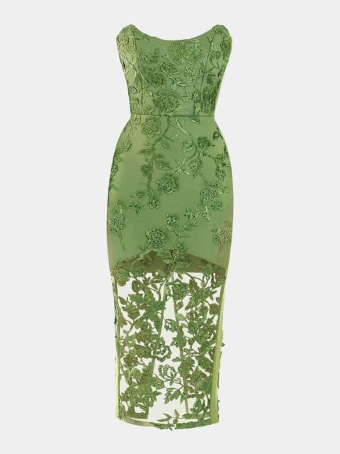 ZHIVAGO The Voice Embellished Midi Dress